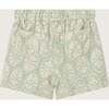 Green Vintage Wallpaper Baby Shorts - Shorts - 1 - thumbnail