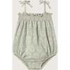 Green Vintage Wallpaper Romper - Rompers - 1 - thumbnail