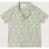 Green Vintage Wallpaper Baby Shirt - Polo Shirts - 1 - thumbnail