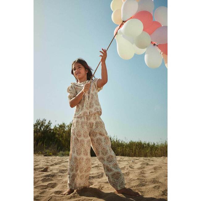 Floral Wallpaper Top - Blouses - 2
