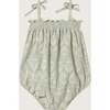 Green Vintage Wallpaper Romper - Rompers - 2