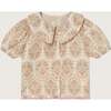 Floral Wallpaper Baby Top - Blouses - 1 - thumbnail
