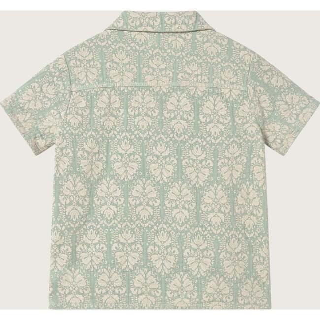 Green Vintage Wallpaper Baby Shirt - Polo Shirts - 3