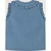 Denim Top - Blouses - 2