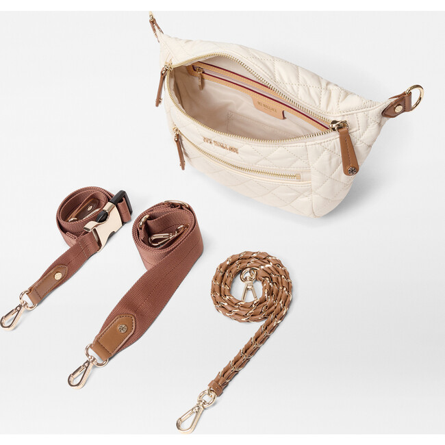 Small Crosby Sling, Sandshell with Brown - Bags - 2