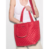 Medium Metro Tote Deluxe, Apple - Bags - 3