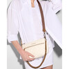 Crosby Ella Crossbody, Sandshell with Brown - Bags - 4