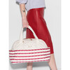 Jimmy Deluxe, Sandshell/Apple Charterstripe - Bags - 3