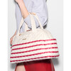 Jimmy Deluxe, Sandshell/Apple Charterstripe - Bags - 4