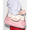 Jimmy Deluxe, Sandshell/Apple Charterstripe - Bags - 5