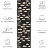 Courtyard Nemo Indoor/Outdoor Rug, Black - Rugs - 8