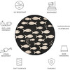 Courtyard Nemo Indoor/Outdoor Rug, Black - Rugs - 9