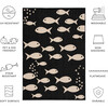 Courtyard Nemo Indoor/Outdoor Rug, Black - Rugs - 10