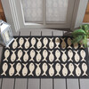 Courtyard Dory Indoor/Outdoor Rug, Black - Rugs - 2