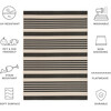 Courtyard Haley Indoor/Outdoor Rug, Black - Rugs - 5