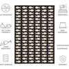 Courtyard Dory Indoor/Outdoor Rug, Black - Rugs - 9