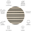 Courtyard Haley Indoor/Outdoor Rug, Black - Rugs - 8
