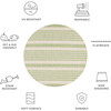 Courtyard Haley Indoor/Outdoor Rug, Green - Rugs - 3