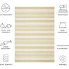 Courtyard Haley Indoor/Outdoor Rug, Green - Rugs - 4