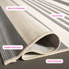 Courtyard Haley Indoor/Outdoor Rug, Grey - Rugs - 3