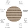 Courtyard Haley Indoor/Outdoor Rug, Tan - Rugs - 5