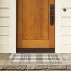Courtyard Abigail Indoor/Outdoor Rug, Grey/Beige Plaid - Rugs - 2
