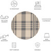 Courtyard Abigail Indoor/Outdoor Rug, Grey/Beige Plaid - Rugs - 4