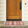 Courtyard Abigail Indoor/Outdoor Rug, Red/Beige Plaid - Rugs - 2