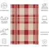 Courtyard Abigail Indoor/Outdoor Rug, Red/Beige Plaid - Rugs - 7
