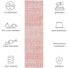 Courtyard Zoey Indoor/Outdoor Rug, Red - Rugs - 8