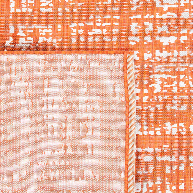 Courtyard Phoebe Indoor/Outdoor Rug, Orange - Rugs - 3