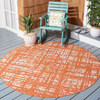 Courtyard Phoebe Indoor/Outdoor Rug, Orange - Rugs - 5