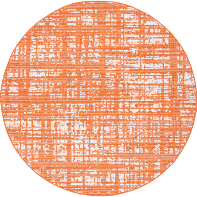 Courtyard Phoebe Indoor/Outdoor Rug, Orange - Rugs - 6