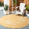 Courtyard Phoebe Indoor/Outdoor Rug, Yellow - Rugs - 4
