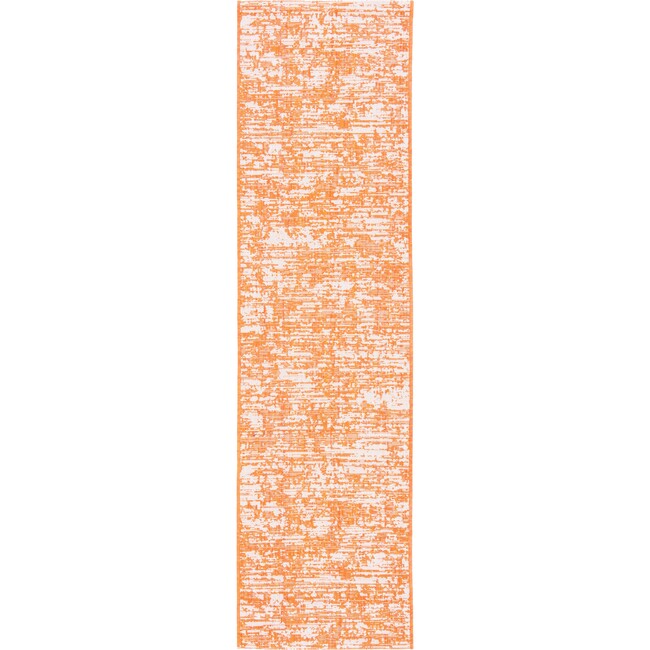Courtyard Chloe Indoor/Outdoor Rug, Orange - Rugs - 7