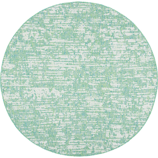 Courtyard Chloe Indoor/Outdoor Rug, Green - Rugs - 6