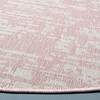 Courtyard Chloe Indoor/Outdoor Rug, Pink - Rugs - 3