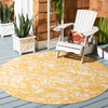 Courtyard Chloe Indoor/Outdoor Rug, Gold - Rugs - 5