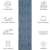 Courtyard August Indoor/Outdoor Rug, Navy - Rugs - 7