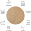 Courtyard August Indoor/Outdoor Rug, Natural - Rugs - 6