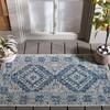 Courtyard Paige Indoor/Outdoor Rug, Blue - Rugs - 2
