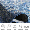 Courtyard Juniper Indoor/Outdoor Rug, Navy - Rugs - 3