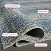 Courtyard Penny Indoor/Outdoor Rug, Blue - Rugs - 4