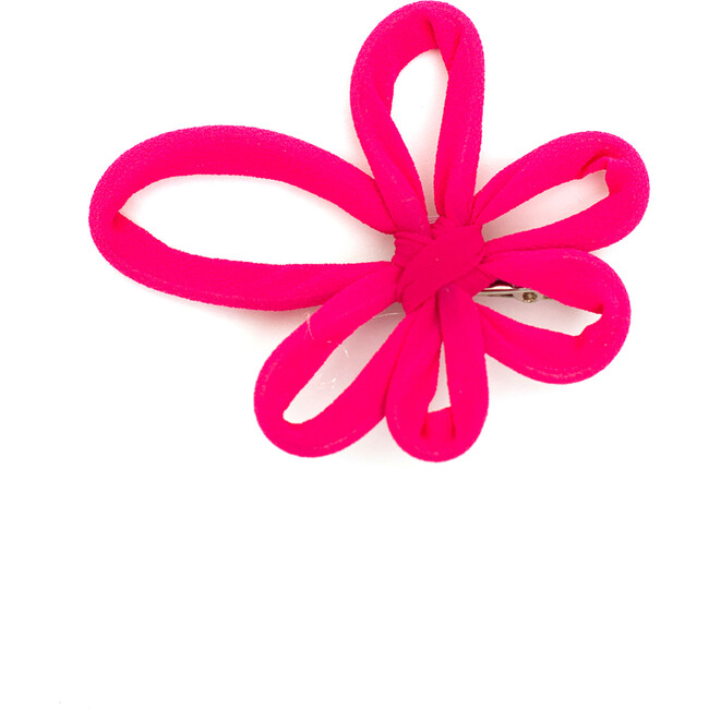 Selene Hairclip, Hot Pink