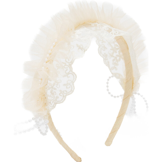 May Headband, Beige