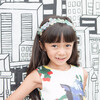 June Headband, Blue - Headbands - 2