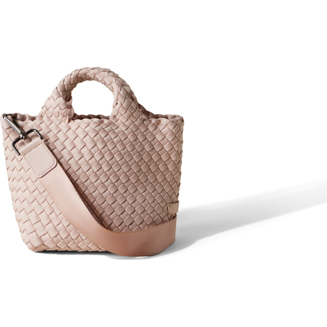 Women's St. Barths Petit Handwoven Tote, Shell Pink - OS
