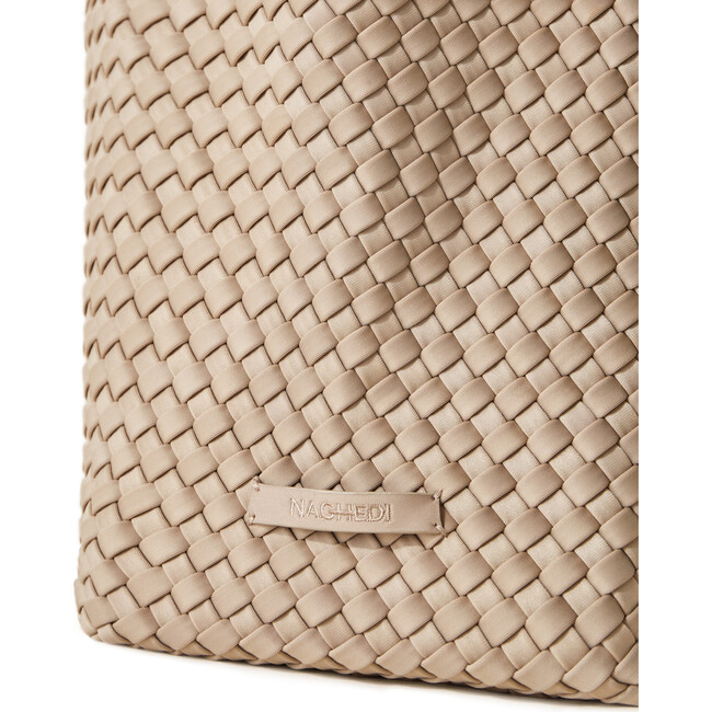Women's St. Barths Medium Handwoven Tote, Cashmere - OS - Bags - 4