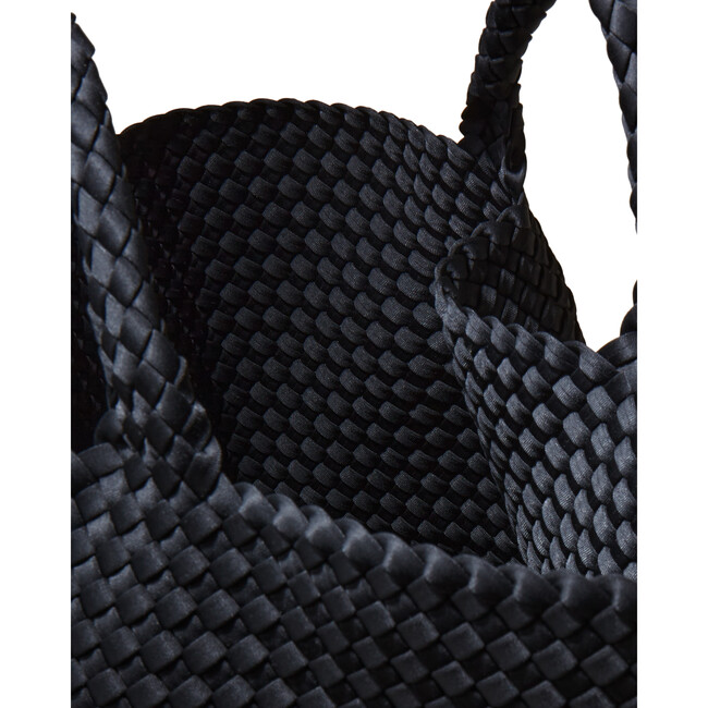 Women's St. Barths Large Handwoven Tote, Onyx - OS - Bags - 7