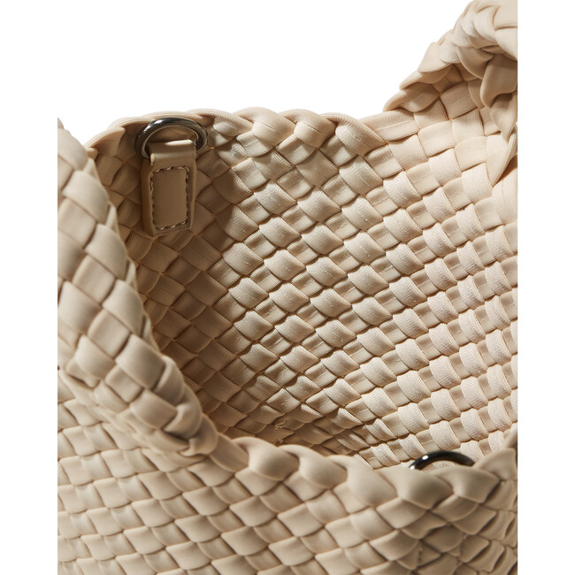 Women's St. Barths Petit Handwoven Tote, Ecru - OS - Bags - 7